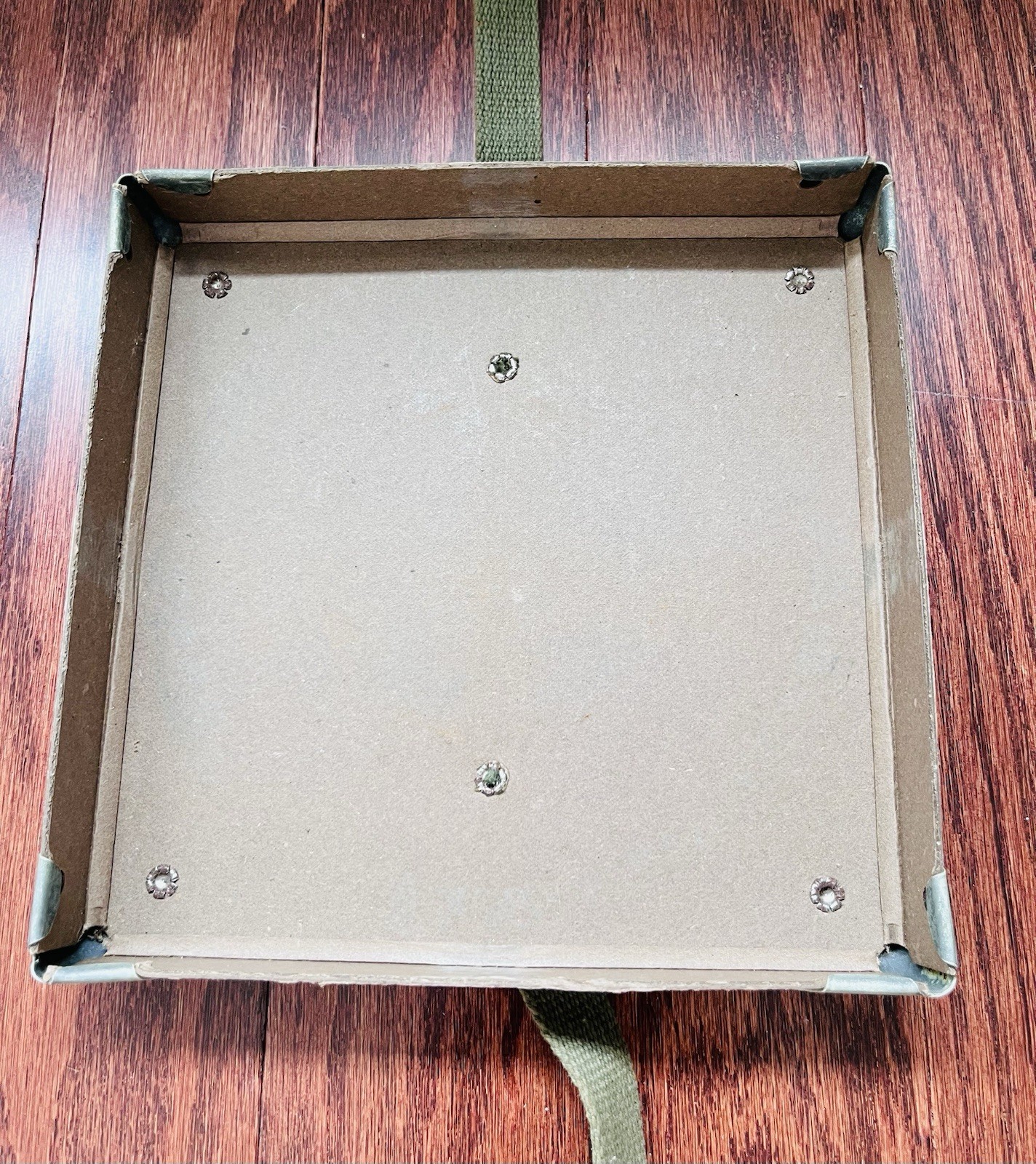 Vintage Compco Film Reel Canister Shipping Box Strap 16mm 400 Feet USA 1968