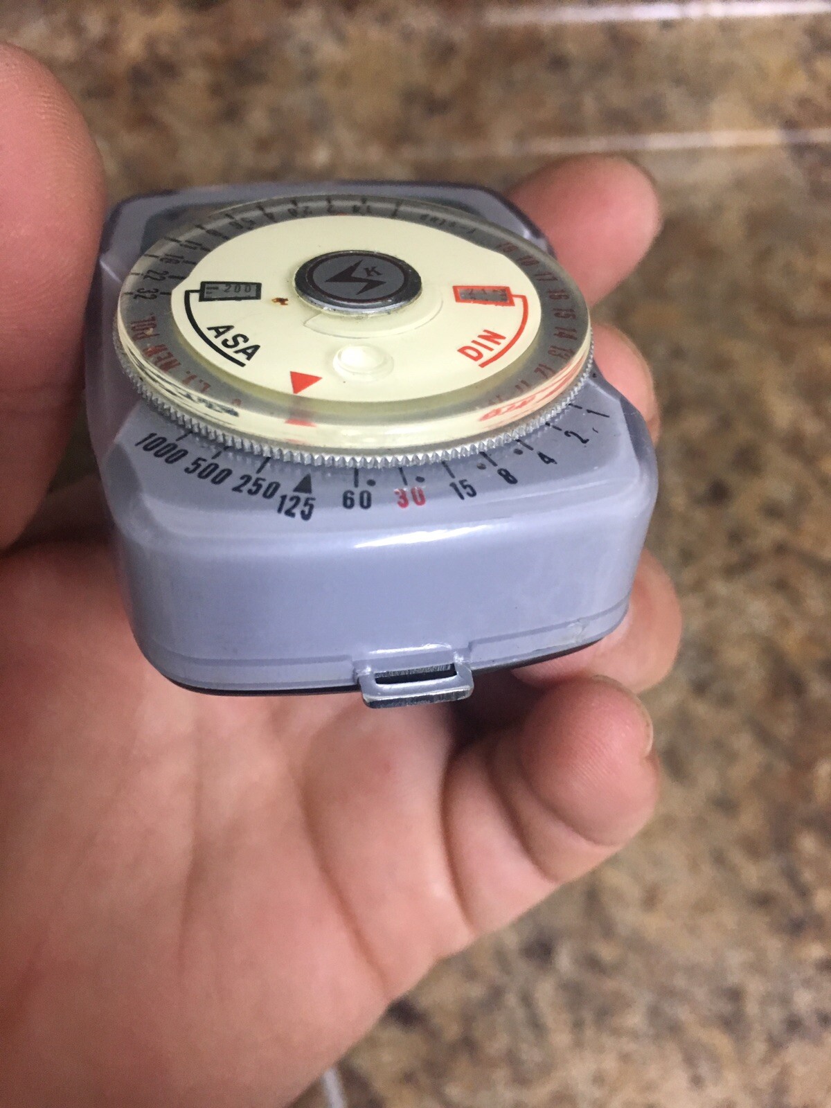 RARE Unittic ASA DIN CDS Light Exposure Meter