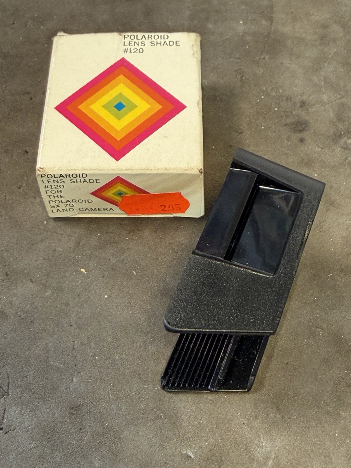 Polaroid Lens Shade #120 for SX-70 Series Land Camaeras with Box
