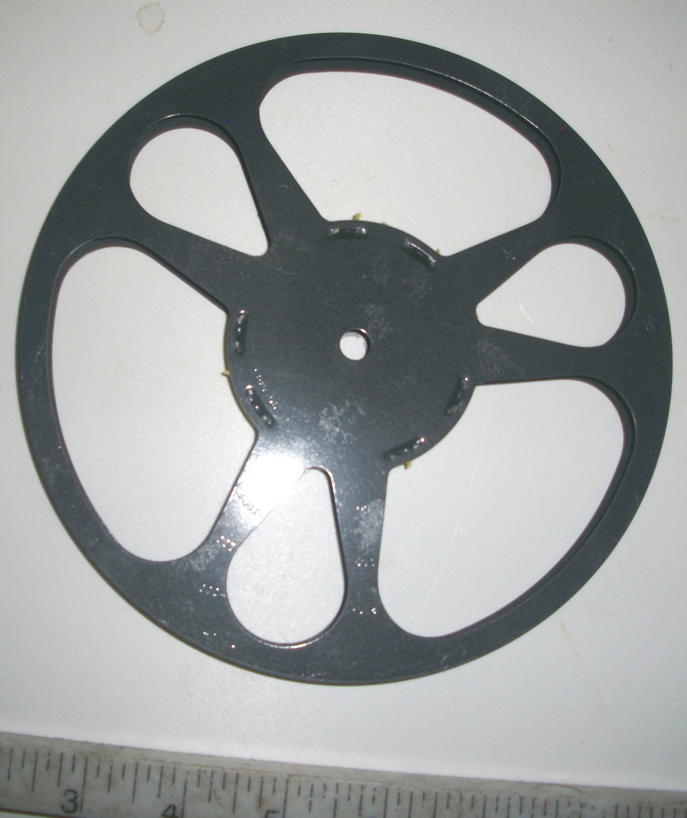 4 x GOLDBERG BROS 8mm Vintage Movie 7 inch 400 ft Film Reel Made of Steel, NOS