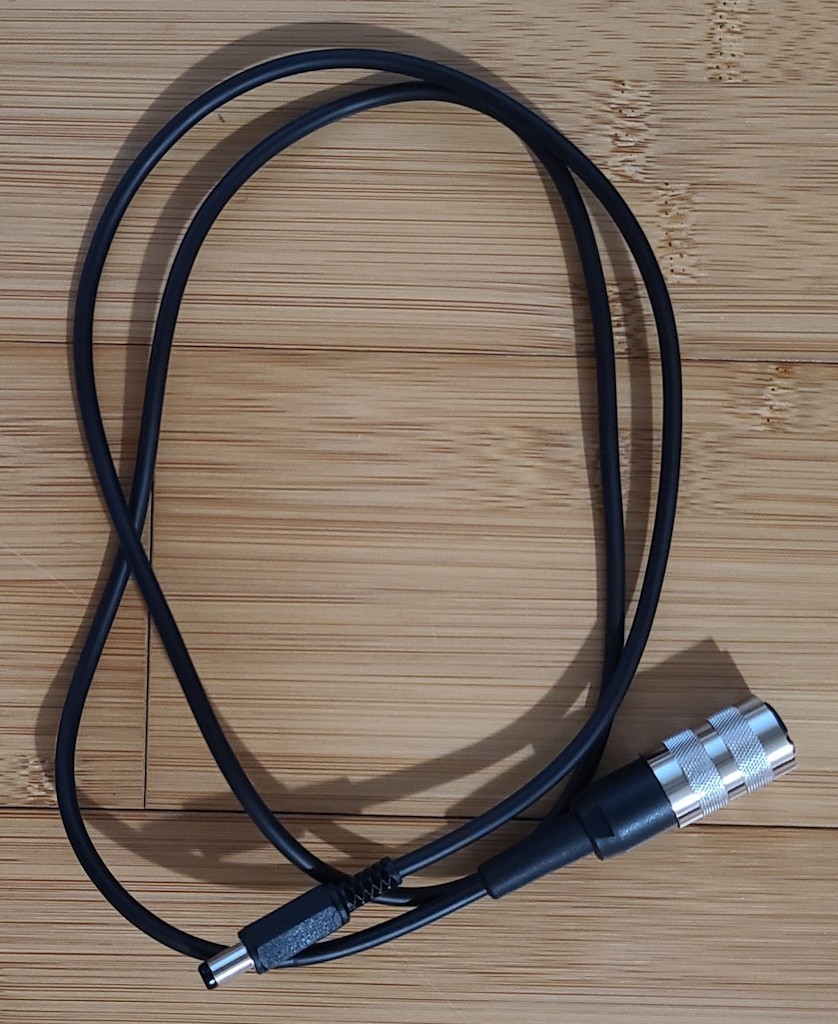 Bolex EL, EM, ESM 4-pin Power Cable, 12V 2.1mm DC barrel plug, ~1m (3.3ft)