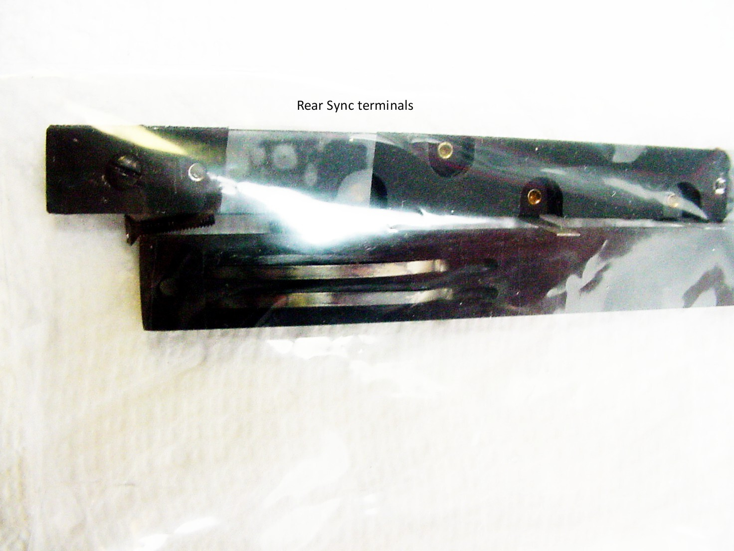 Pacemaker 4×5 Graphic Speed Rear Sync parts & Shutter glide parts | $18 | #29 |