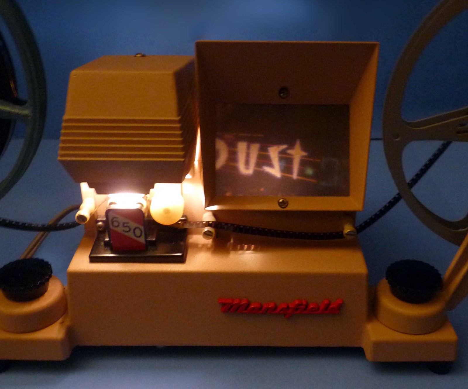 MCM Mansfield Fairfield 8mm Film Editor w Box Model 650 Tested
