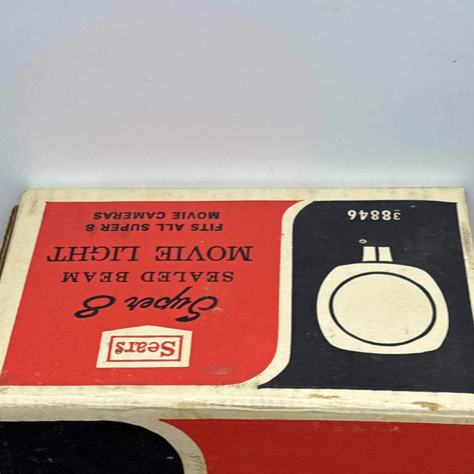 Sears Super 8 Sealed Beam Movie Light Model 8846