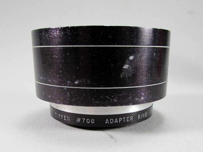TIFFEN SERIES # 7 LENS SHADE 706 ADAPTER RING vintage Camera Equipment Accessory