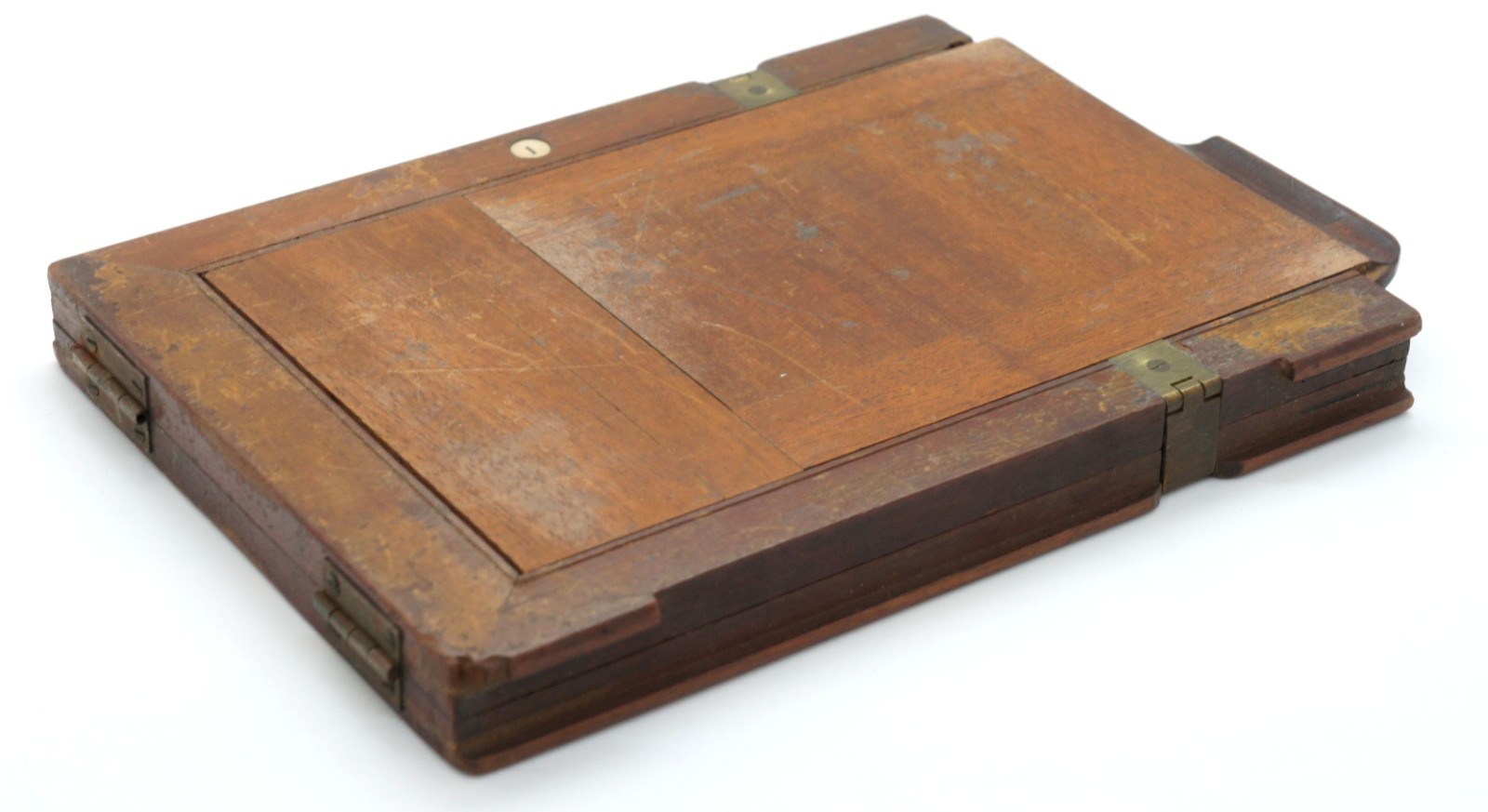 Vintage Wooden Mahogany Film Plate Holder for Large Format 4.5×6.5 ” Cameras