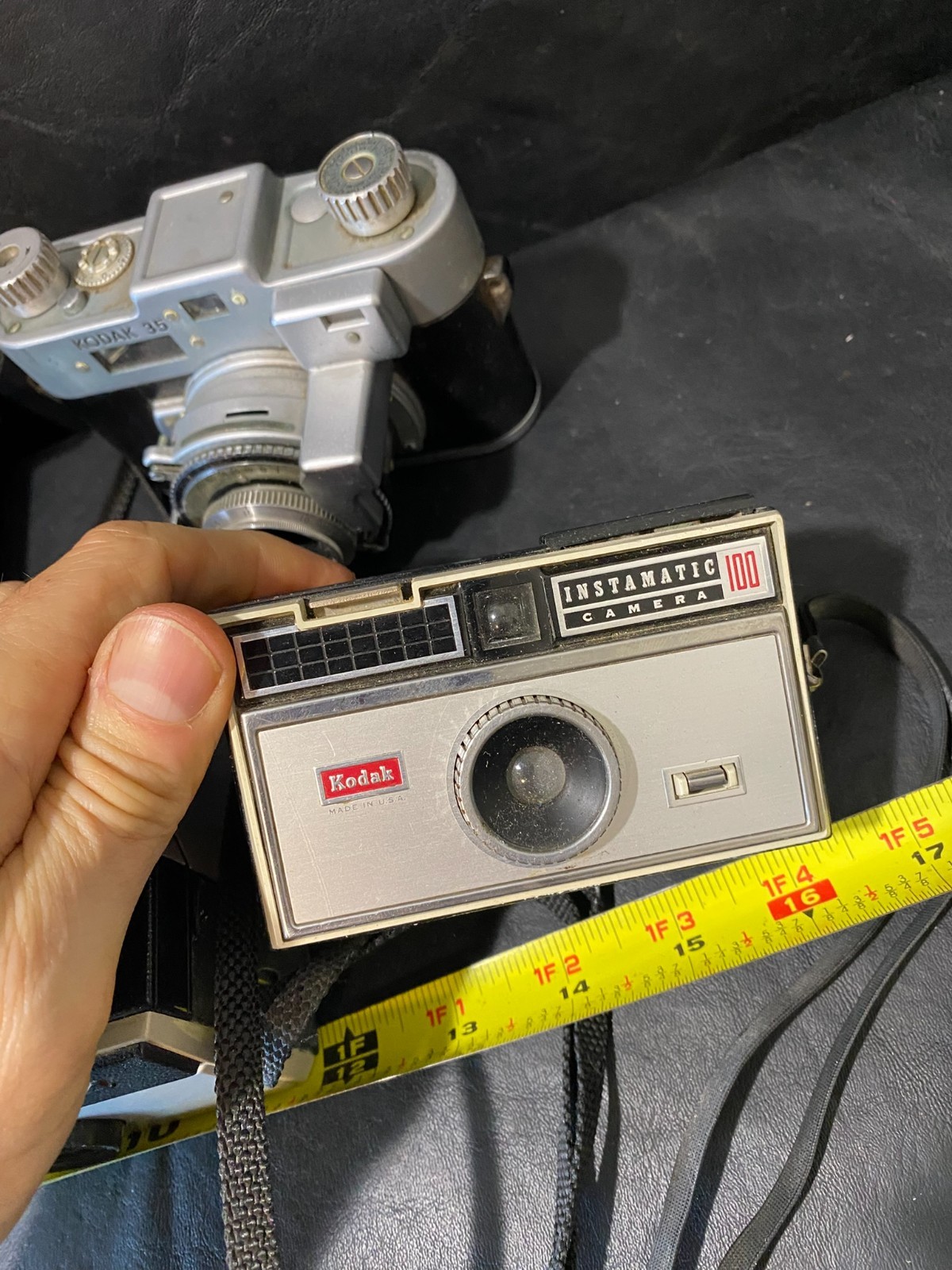 vintage Kodak camera THE HANDLE Kodak 35 Instamatic cameras lot of 5