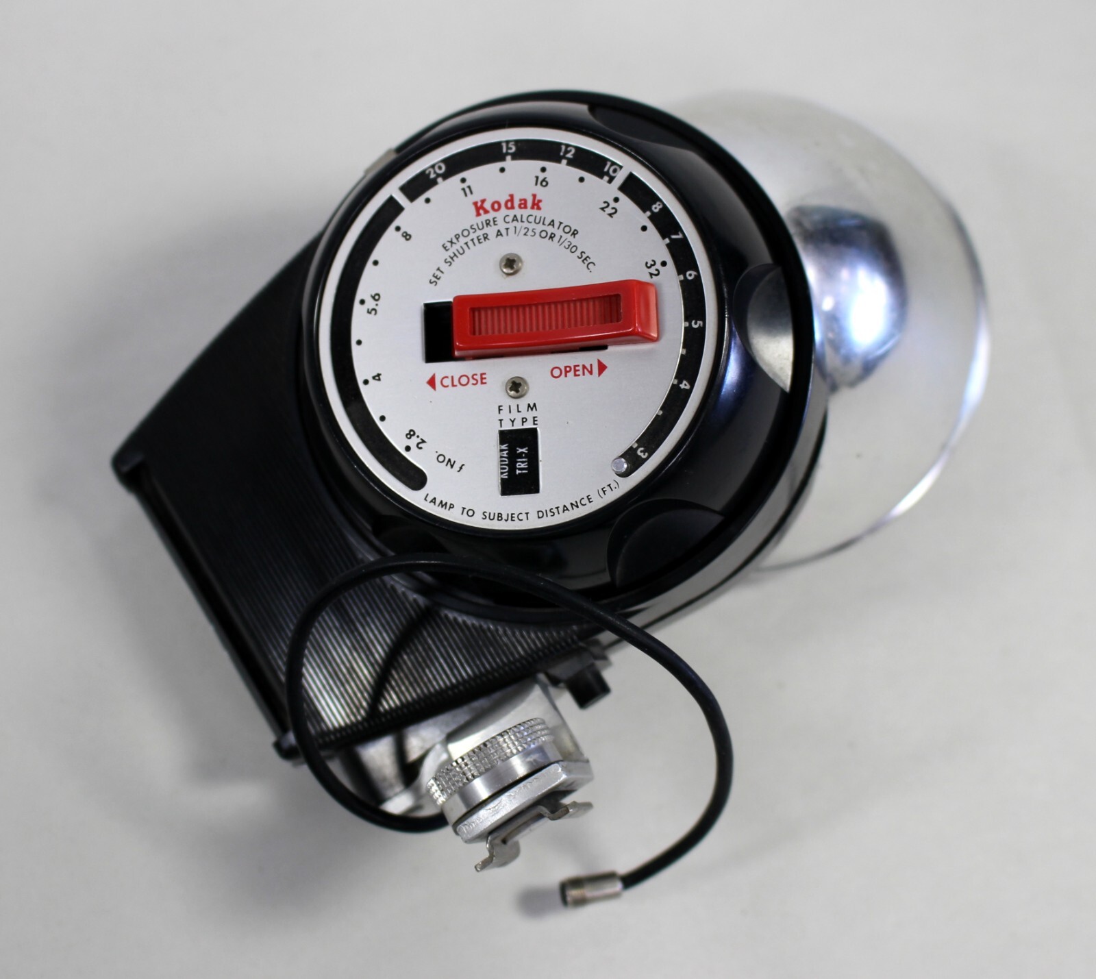Kodak Rotary Flasholder, Type 2 w/ 2 Flash Bars 7 Bulbs and Bracket