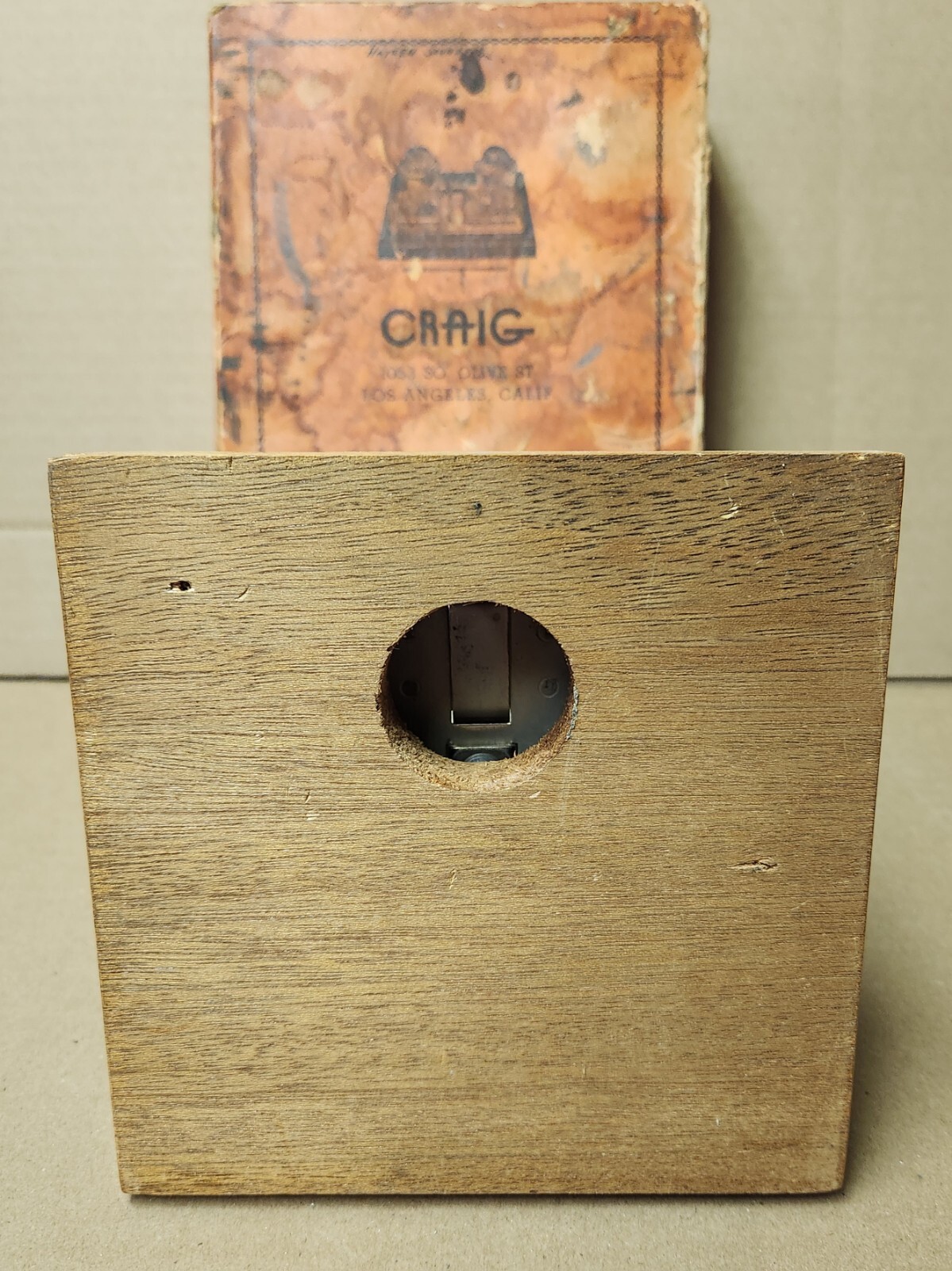CRAIG Movie Supply Company 8-16 MM Junior Splicer Vintage Glass Kit Film