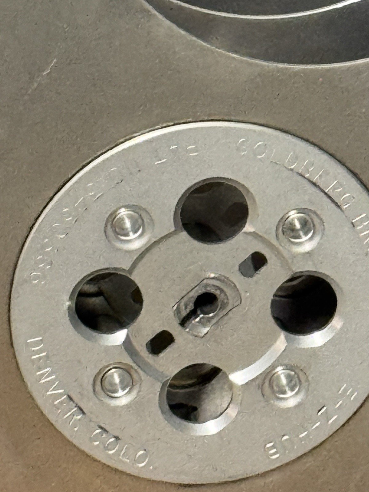 GoldBerg Brothers Inc Movie Reel 35mm Film Vintage Aluminum With EZ-Hub 24”