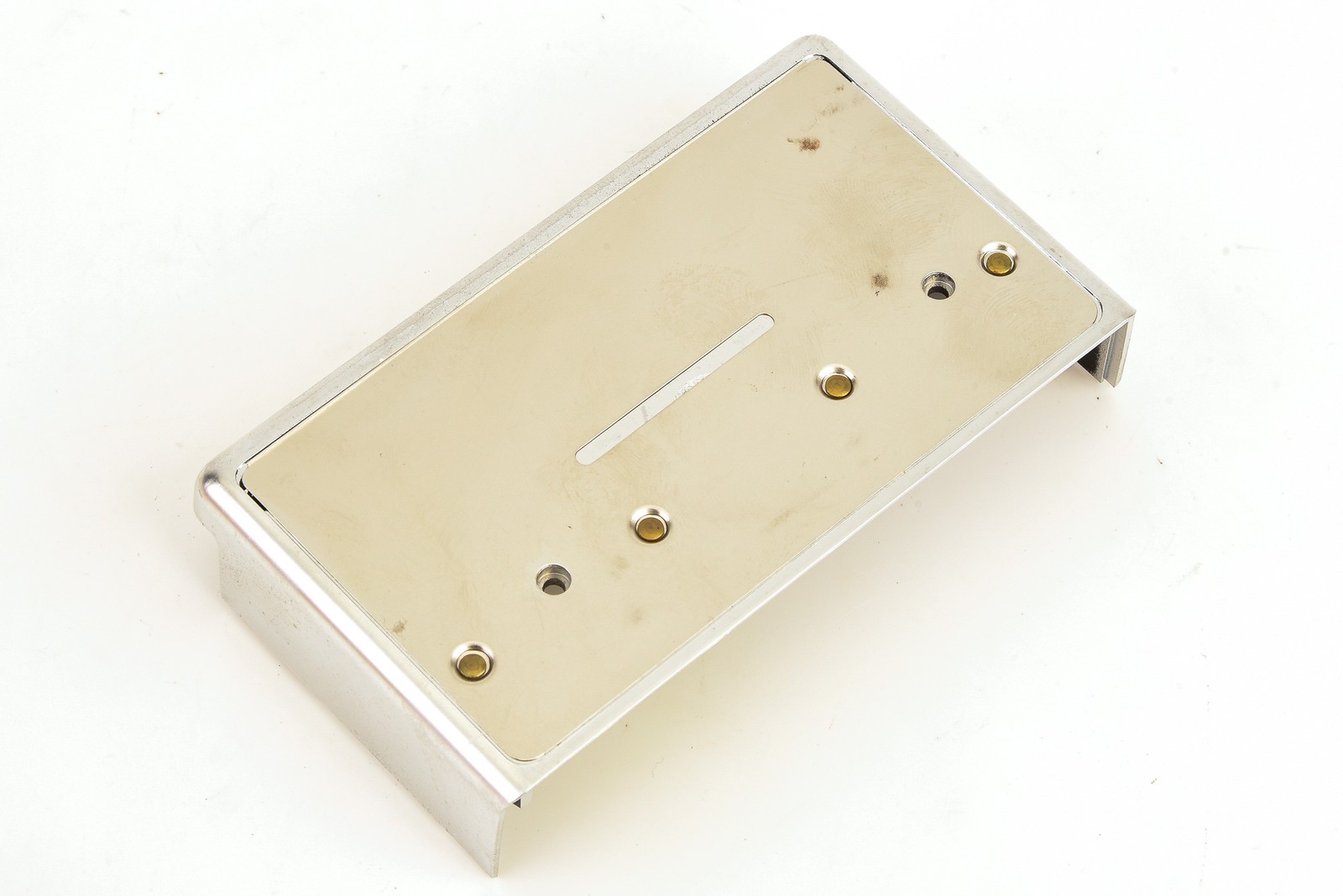 Polaroid SX-70 Camera Replacement Part – Silver – Front Bottom Cover V23