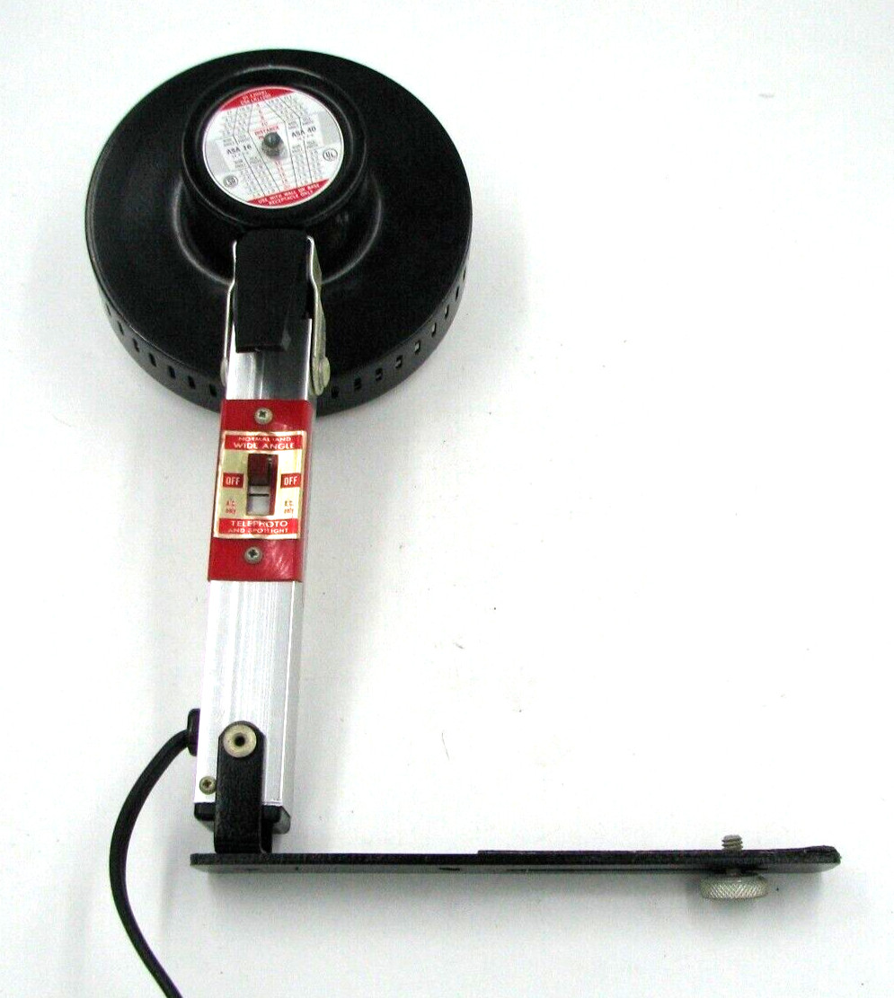 Vintage SUNSET Zoom Gun ZG-1 Video/Still Flood Light – less bulb