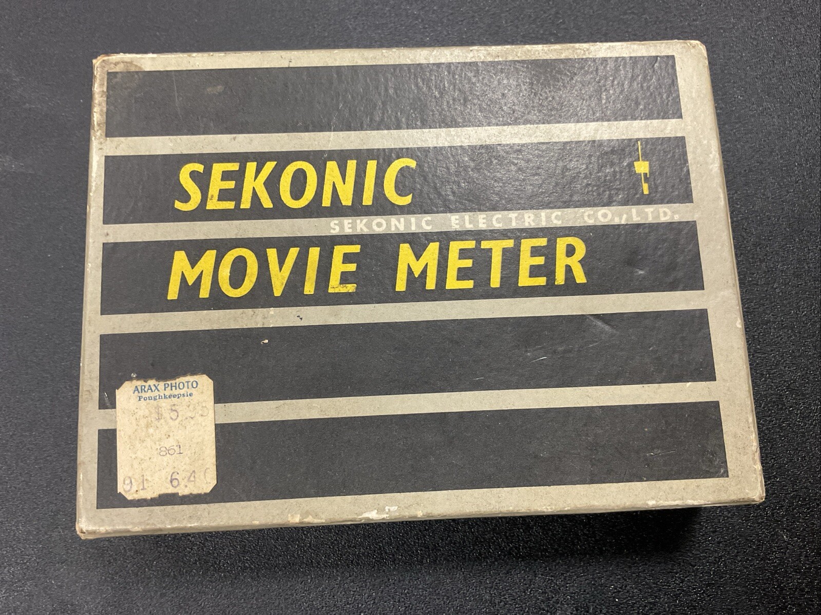 Vintage Sekonic Movie Meter L-78 Original Box And Case Old VTG Electric Mini