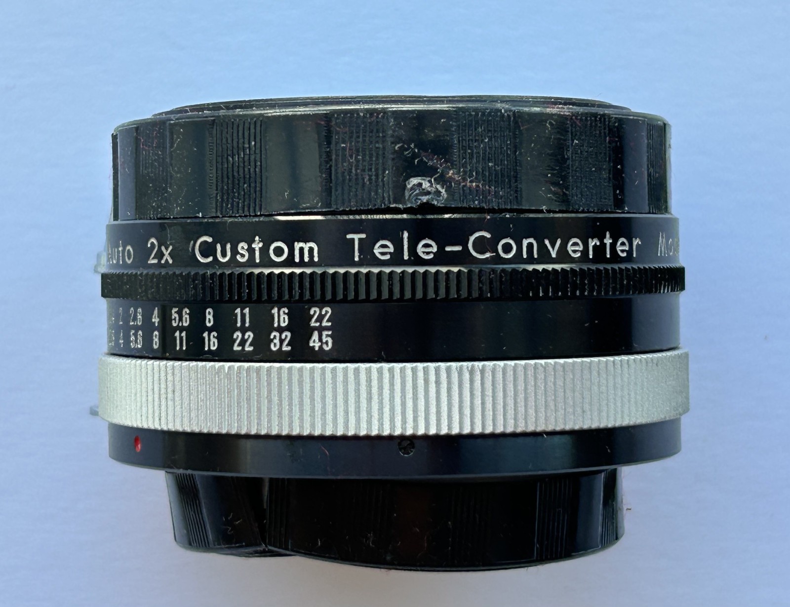Vivitar NIKON F Automatic Tele Converter SLR 24-7247 with Case & Box