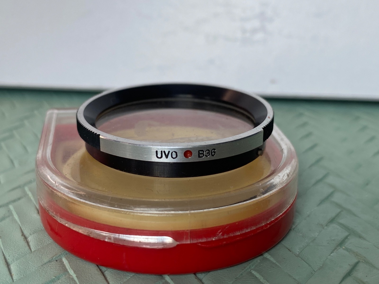 Vintage filter Flexaret MEOPTA UV0 B36, original accessorie