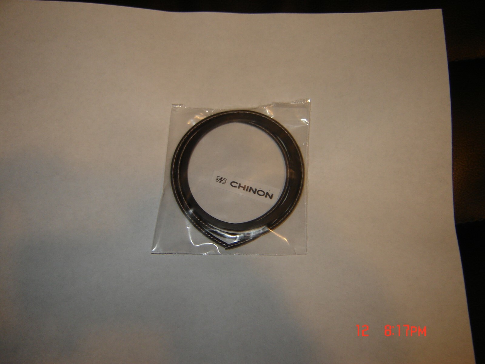 Super 8 CHINON Sound 9500 Projector Belts, 1 Motor Belt, 1 Wire Belt, 2 Belt Set