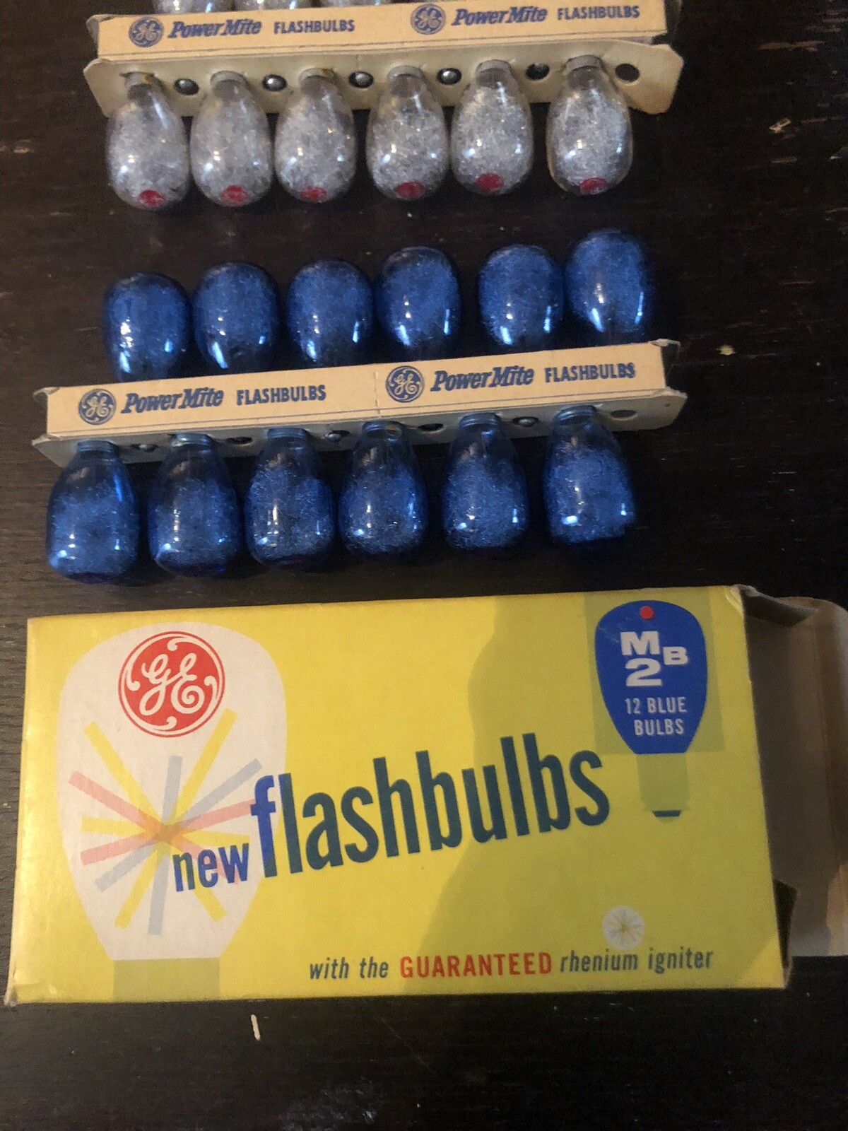 Sylvania Blue Dot Flashbulbs LOT M3