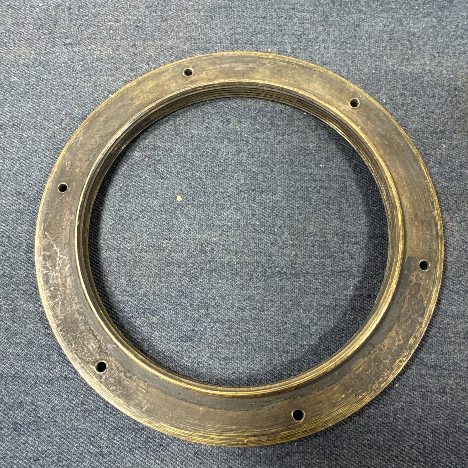 74mm 75mm Taylor Taylor And Hobson Brass Lens Flange For Antique TT&H Lens