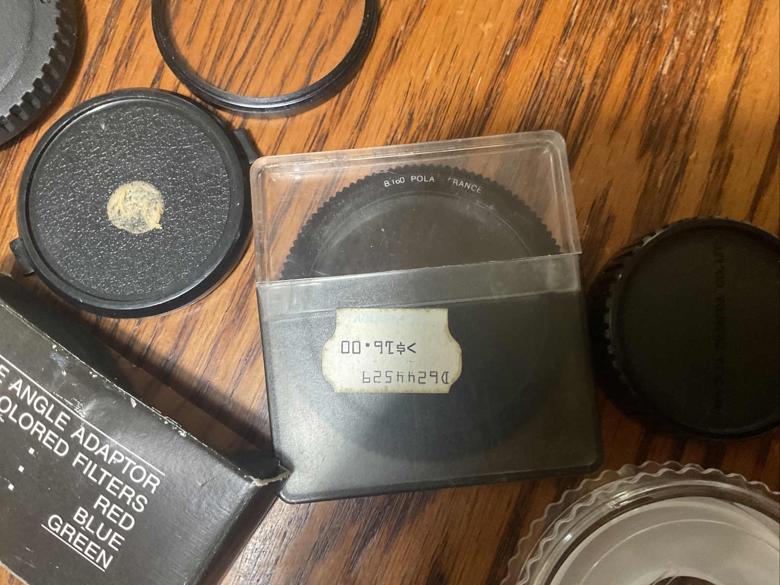 Lot of Camera Accessories Adaptors Various Lens Filters Covers