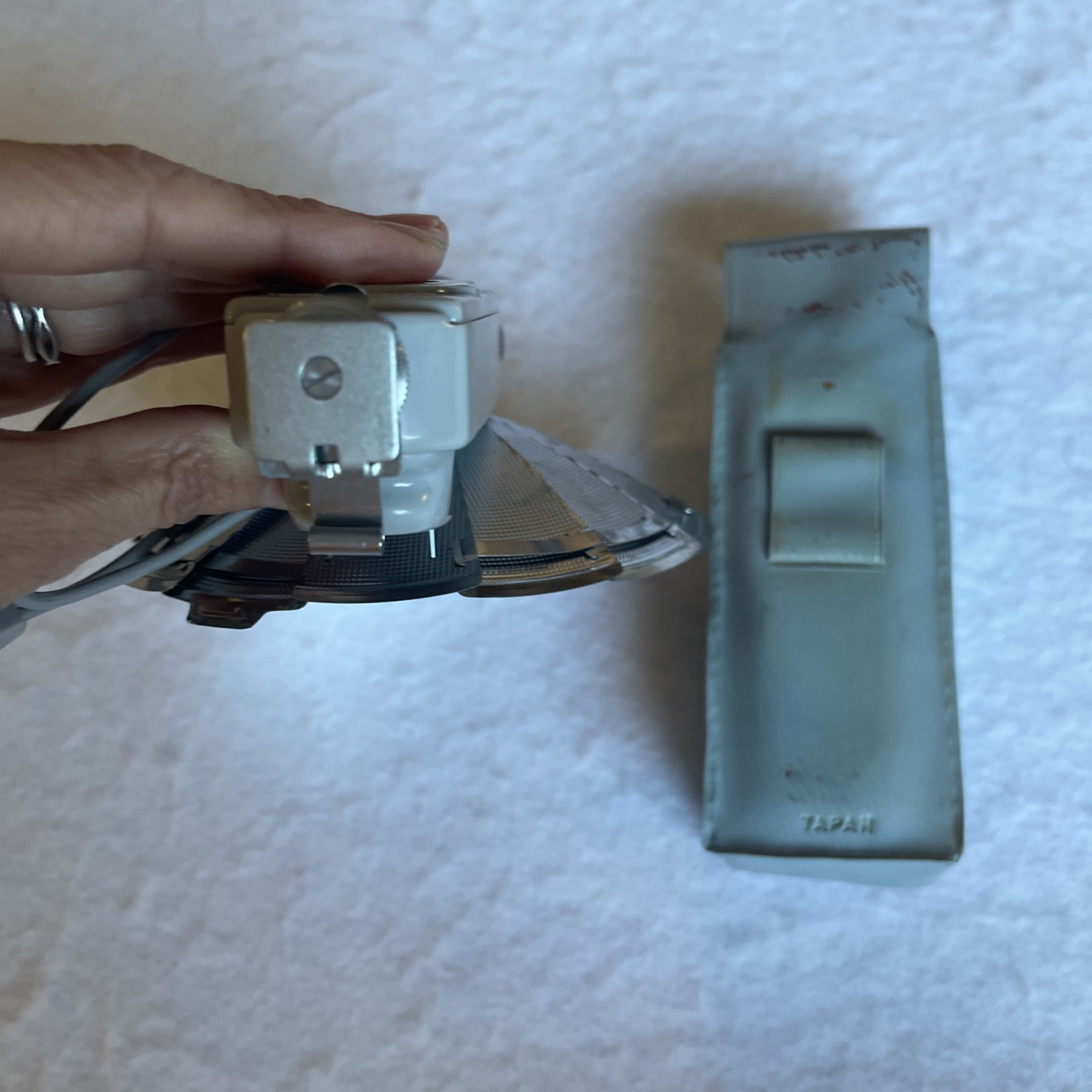 Vintage Heiland Tilt-A-Mite Flash w/Case – Japan Camera Attachment Untested