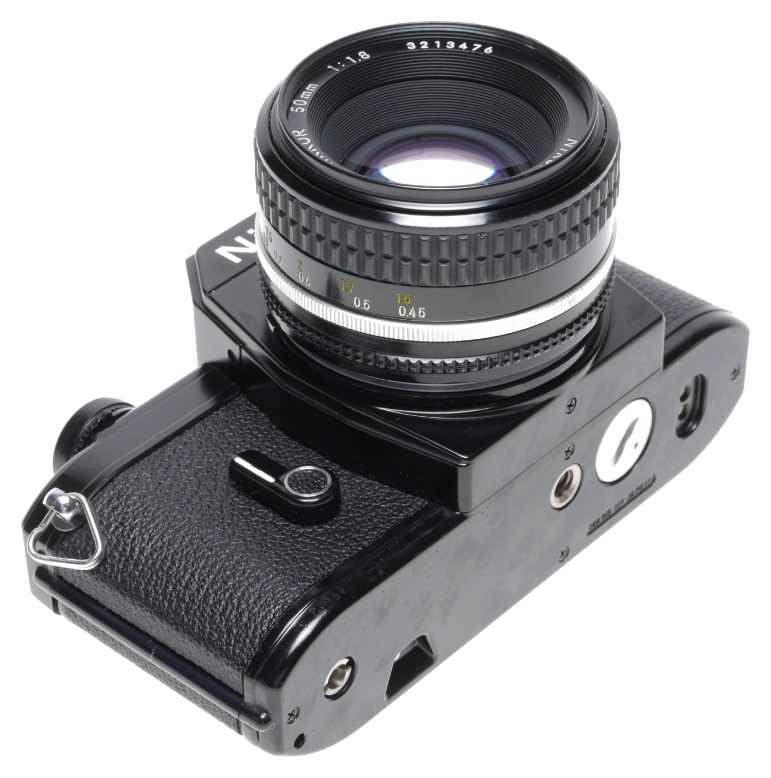 Nikon EM 35mm SLR Film Camera Nikkor 1.8/50 Lens