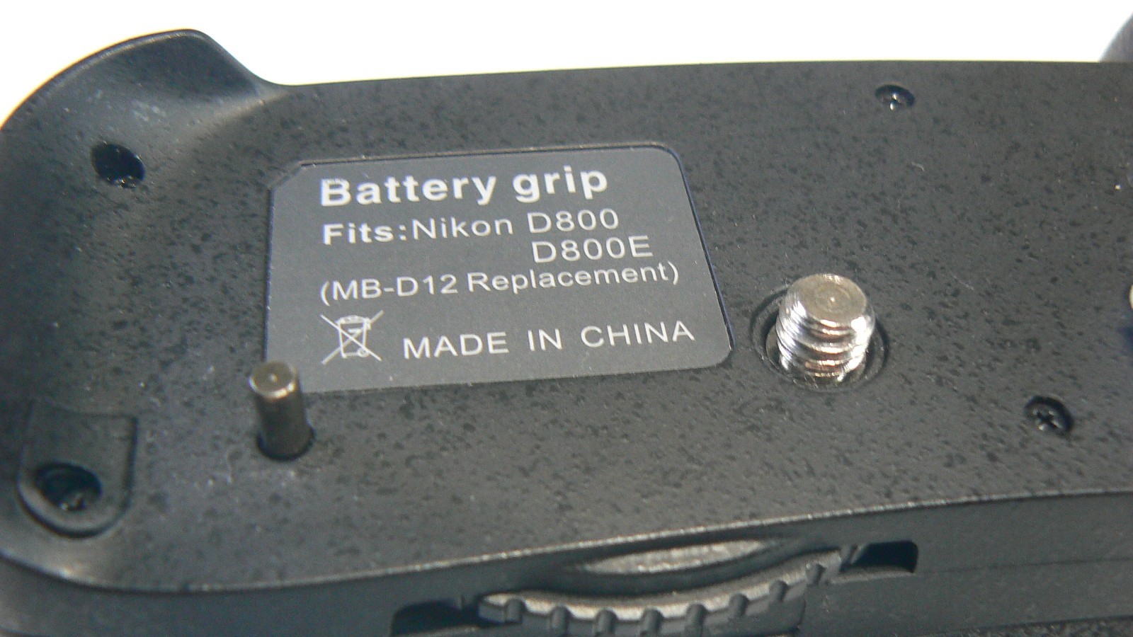 Power Battery Pack Grip Replacement for MB-D12 for Nikon D-800 & D-800E