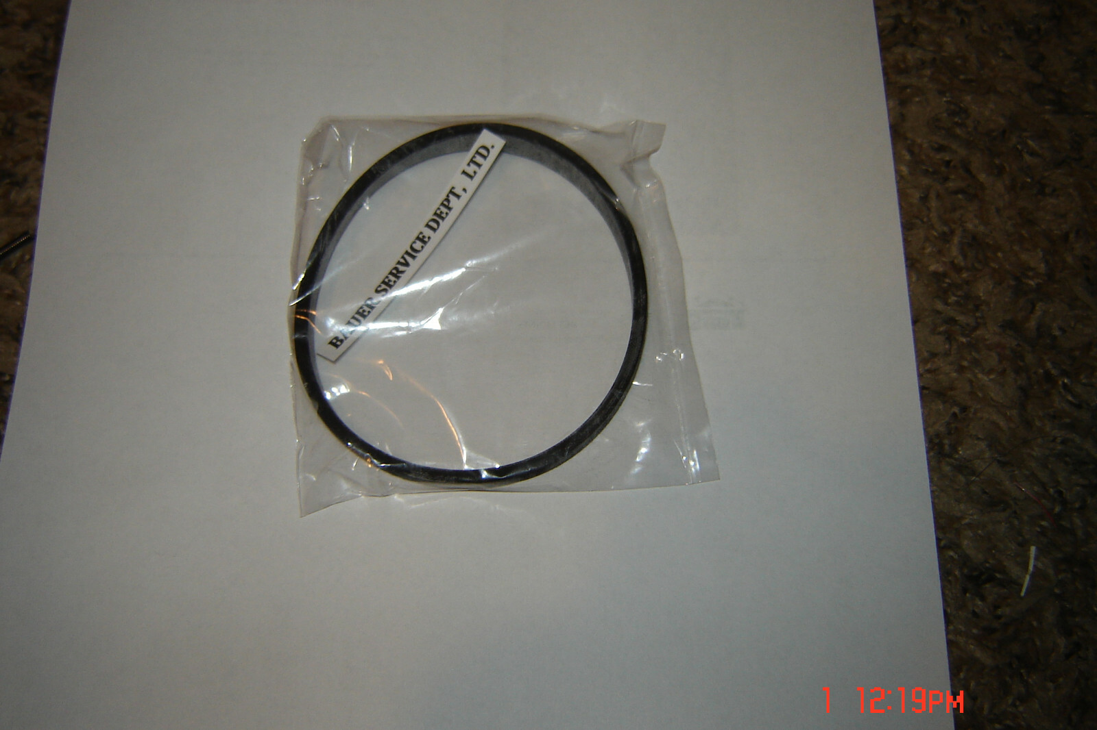 BAUER P/Universal Projector Belt, 1 Rubber Motor Belt, New