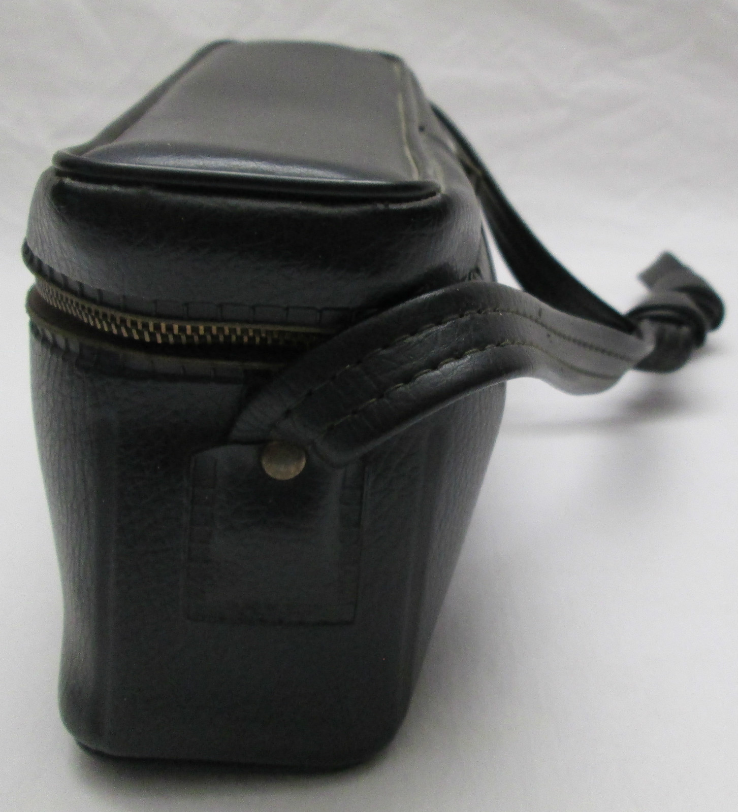 Vintage Kodak Black Camera Flash Lens Accessory Zippered Storage Carry Bag Case