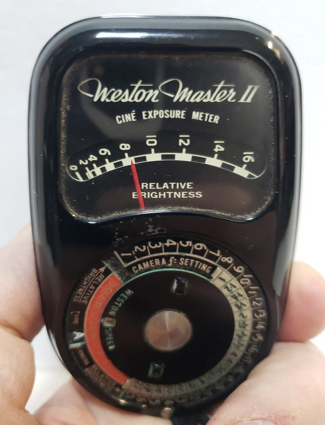 Vtg. Weston Master II Western Elec. Inst. Corp Universal Exposure Meter & Case