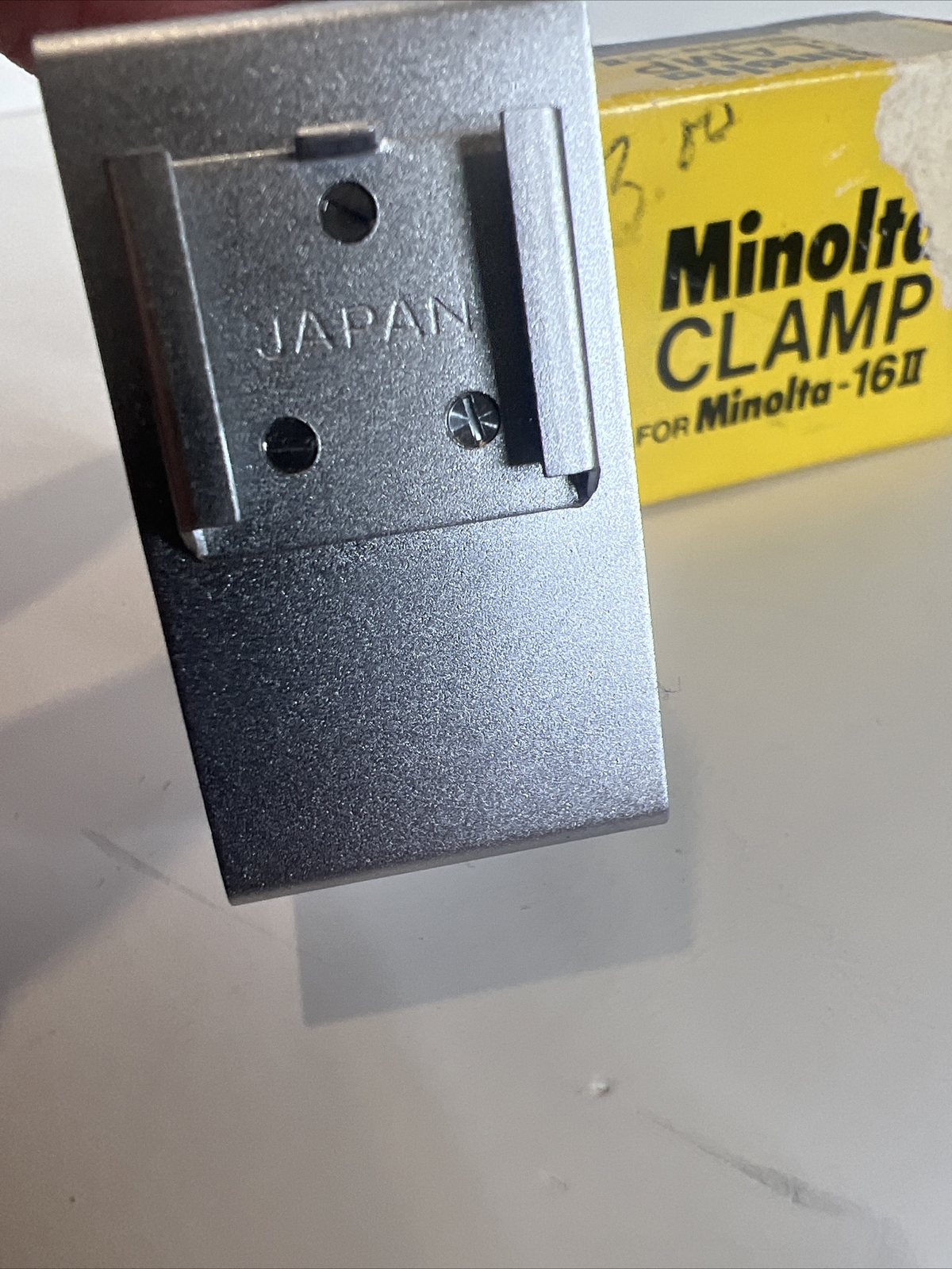 Genuine Minolta Accessory Tripod Shoe Clamp for Minolta 16 P, EE & EE II -Japan