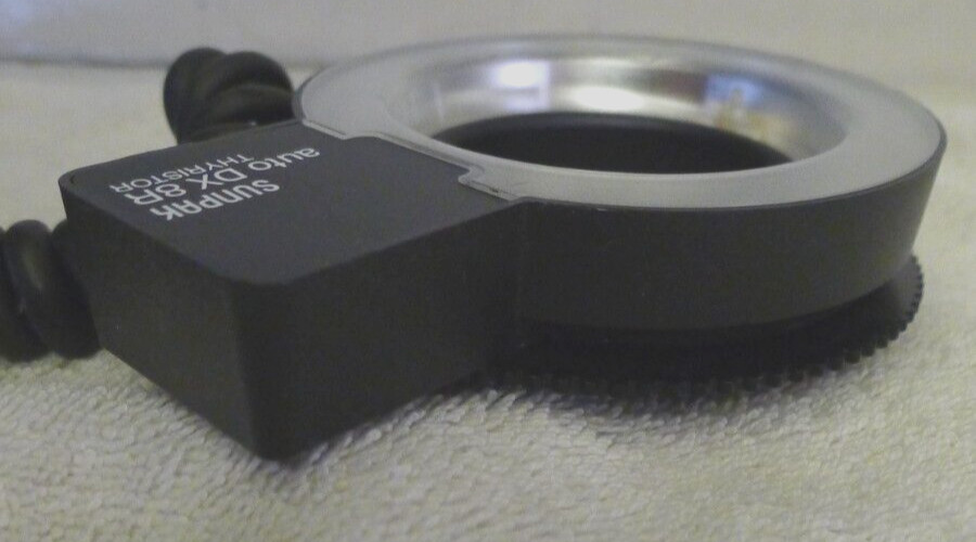 Sunpak Auto 55mm DX 8R Thyristor Ring Light ONLY – Made in Japan