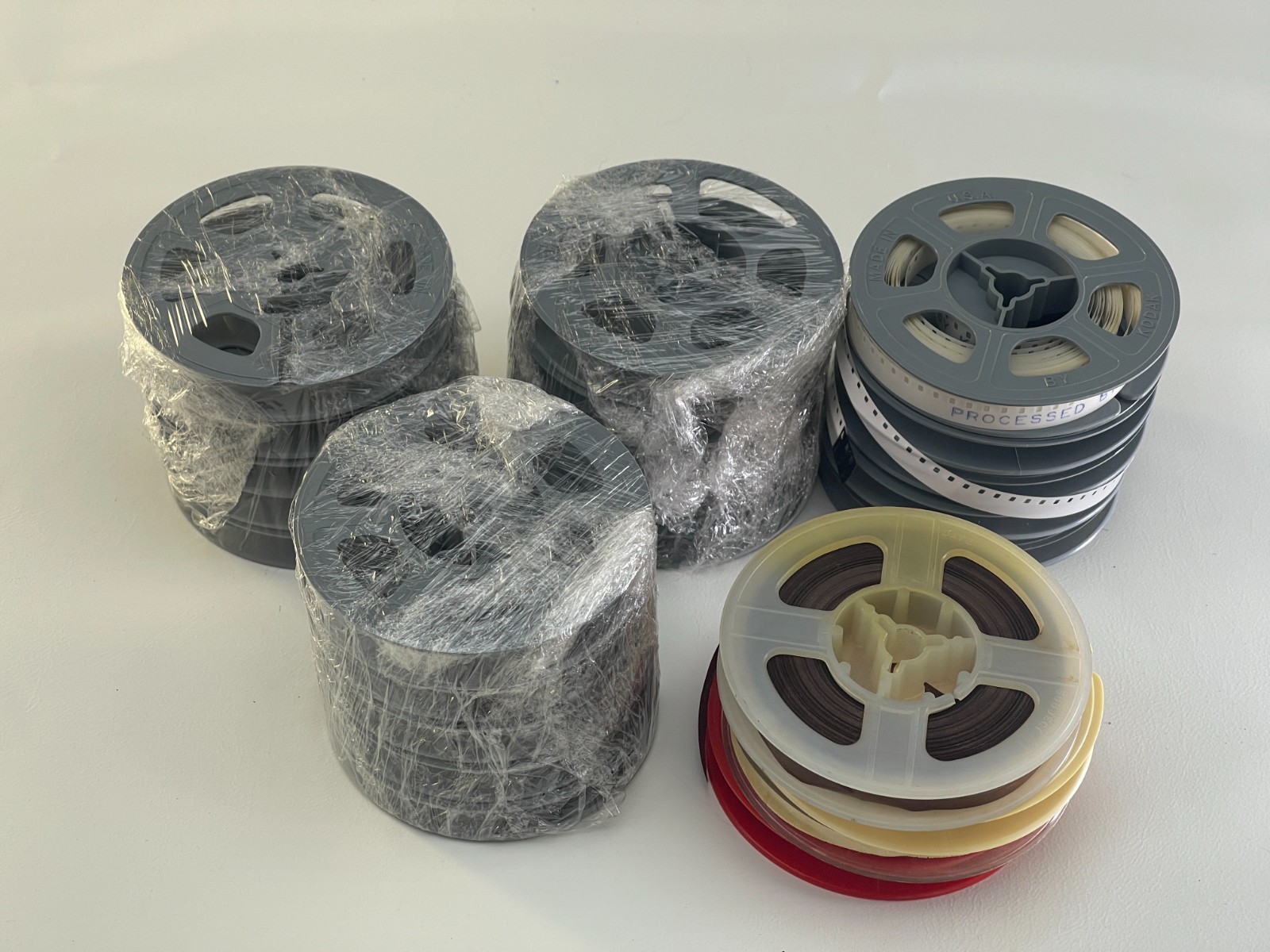 20 Kodak Regular 8MM 2 7/8” EMPTY Film Reels Vintage Plastic