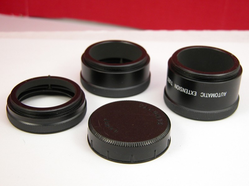 EXTENSION TUBE SET For M42 Pentax Screw Mt Or Other Cameras For Macro Close-Up