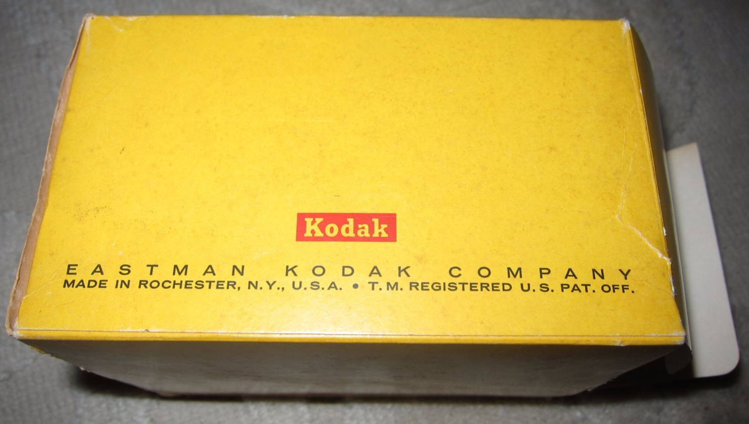 Vintage Kodak Instamatic camera Field Case Model F in original box, looks unused