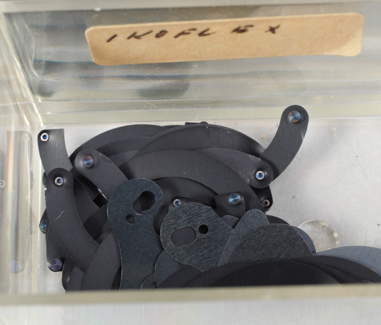 ZEISS SHUTTER BLADE SET NEW OLD STOCK FOR VARIOUS LEAF SHUTTER REPAIR