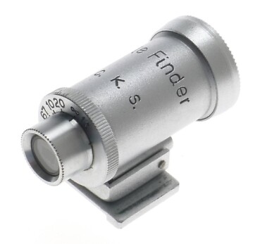 C.K.S. TELE FINDER HOT SHOE RANGEFINDER CAMERA ACCESSORY 135mm MINOLTA ROKKOR