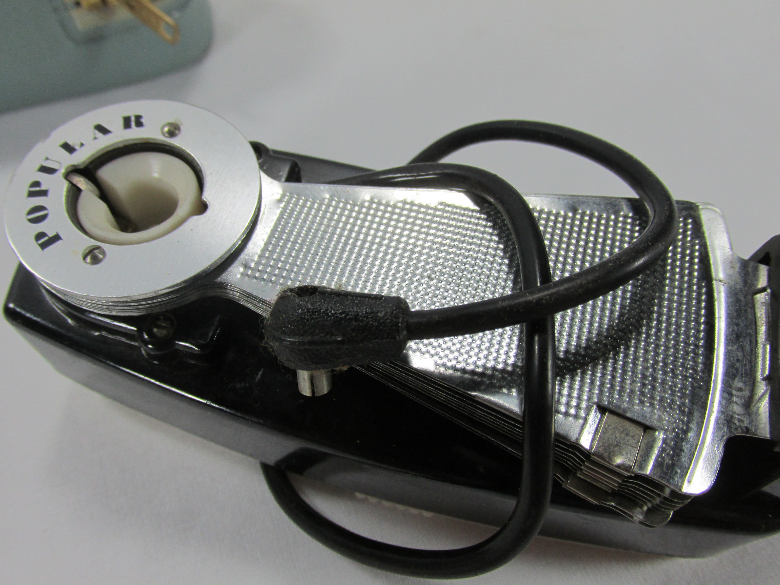 VINTAGE POPULAR EARLY FAN FLASH FOR BULBS & DELUXE STITZ CDS METER LIGHT FINDER