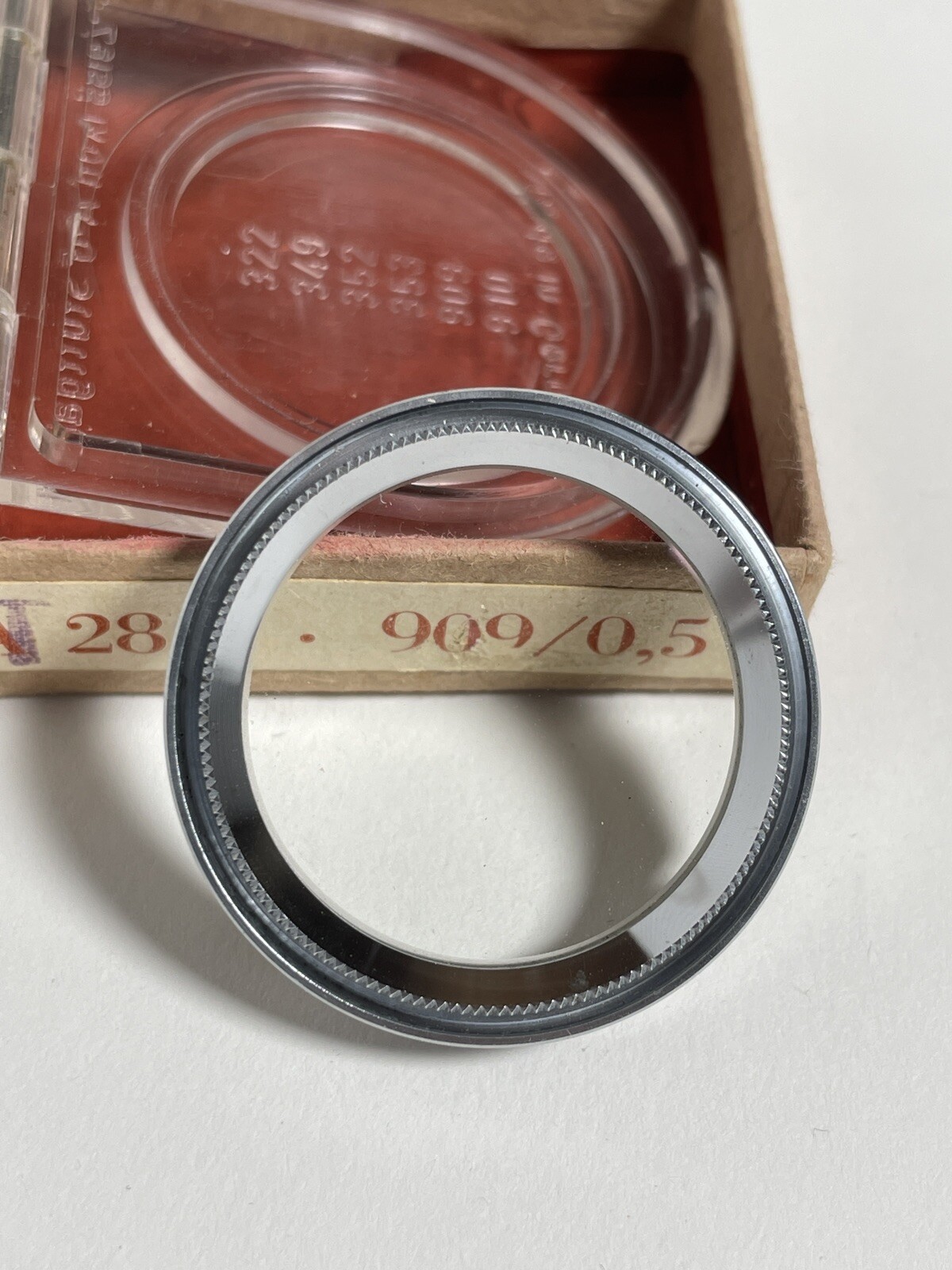 Vintage Zeiss Ikon A G Stuttgart Vorsatzlinse Proxar Lenses Germany Mint In Box