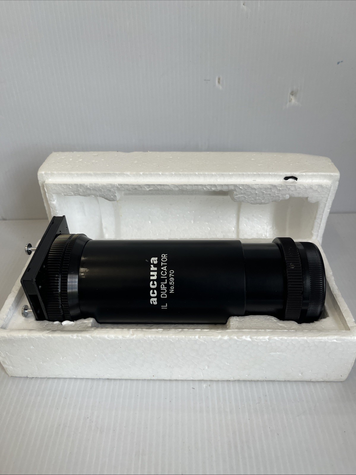 VTG Accura Zoom Duplivar 35mm Slide Duplicator Boxed With Manual Japan