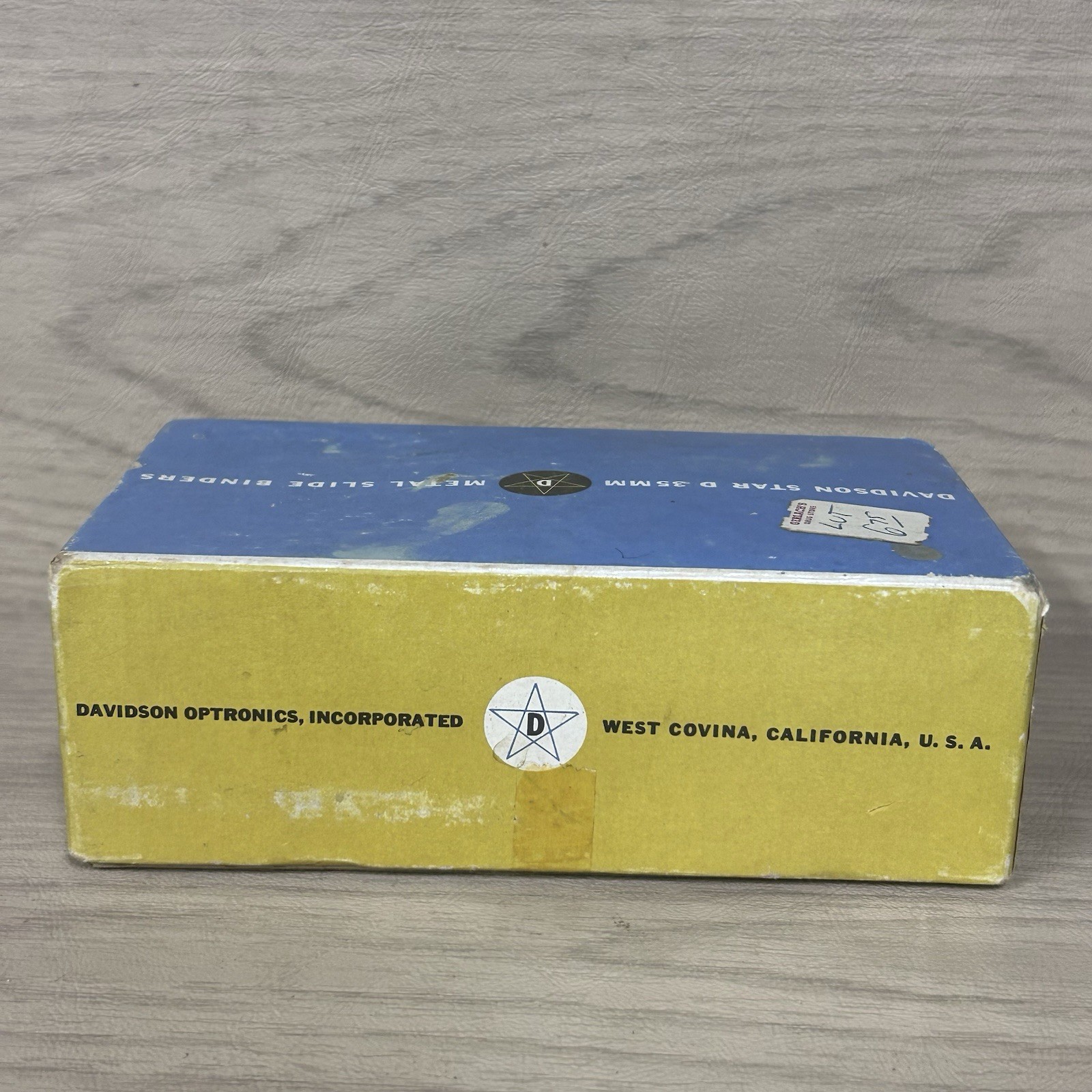 Vtg Davidson Star D Metal Slide Binders 2×2” 35mm Slides / Glass Slides ReUsable