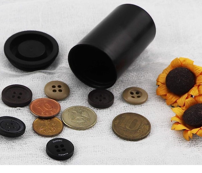 25 Pcs Film Canisters with Caps for Storage of Film Small Accessories & more