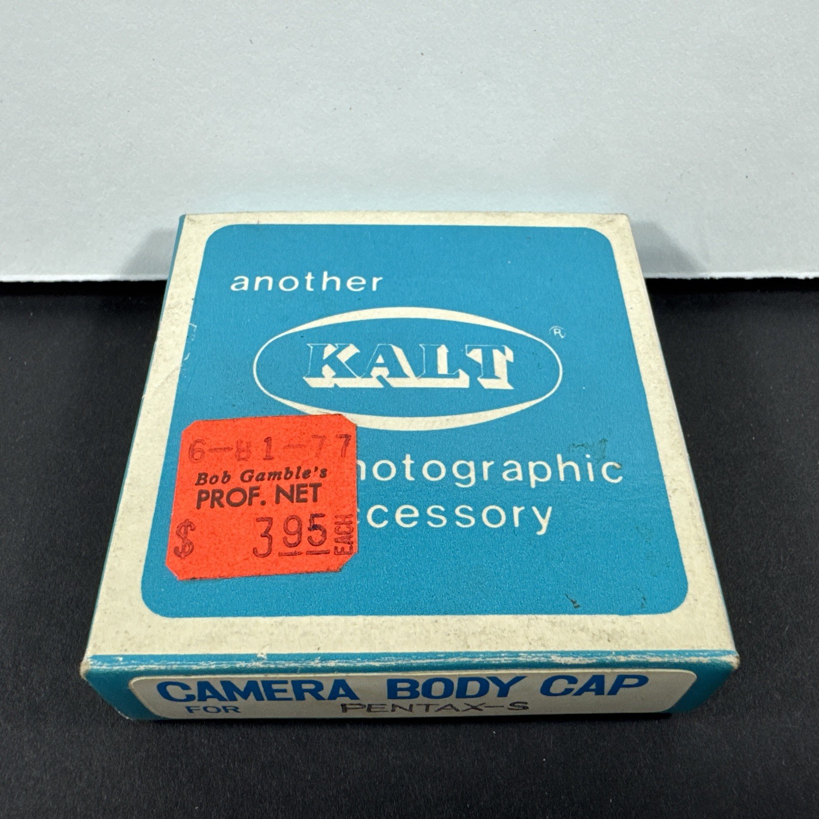Screw-in Metal Camera Body Cap For Pentax S by Kalt – New Old Stock NOS