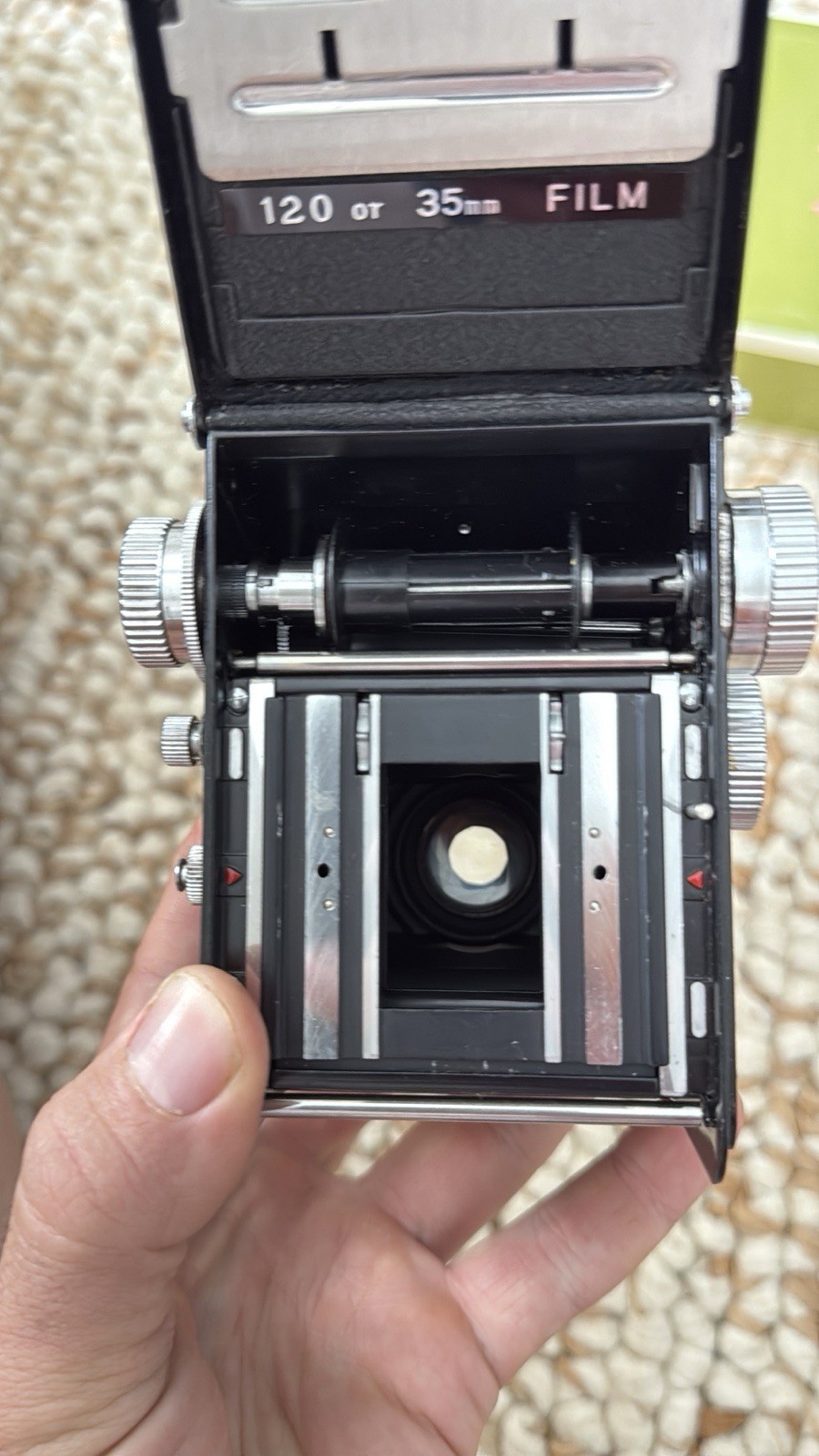 Yashica 635 Dual Format 120 35mm TLR Camera With Lenses