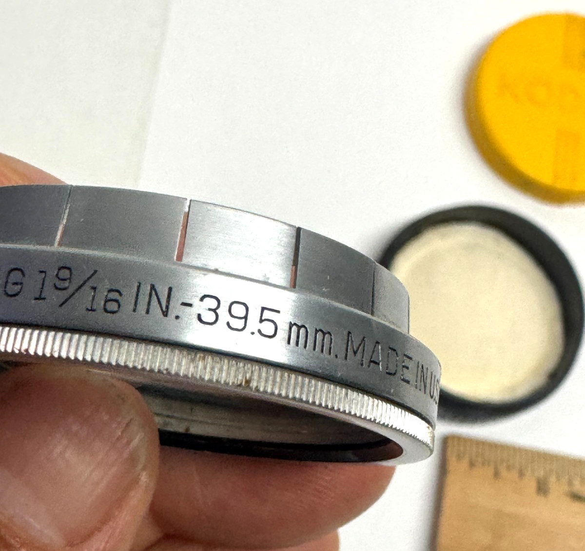 Vintage Kodak Series VI Adapter Ring 19/16 IN. – 39.5MM Camera Lens
