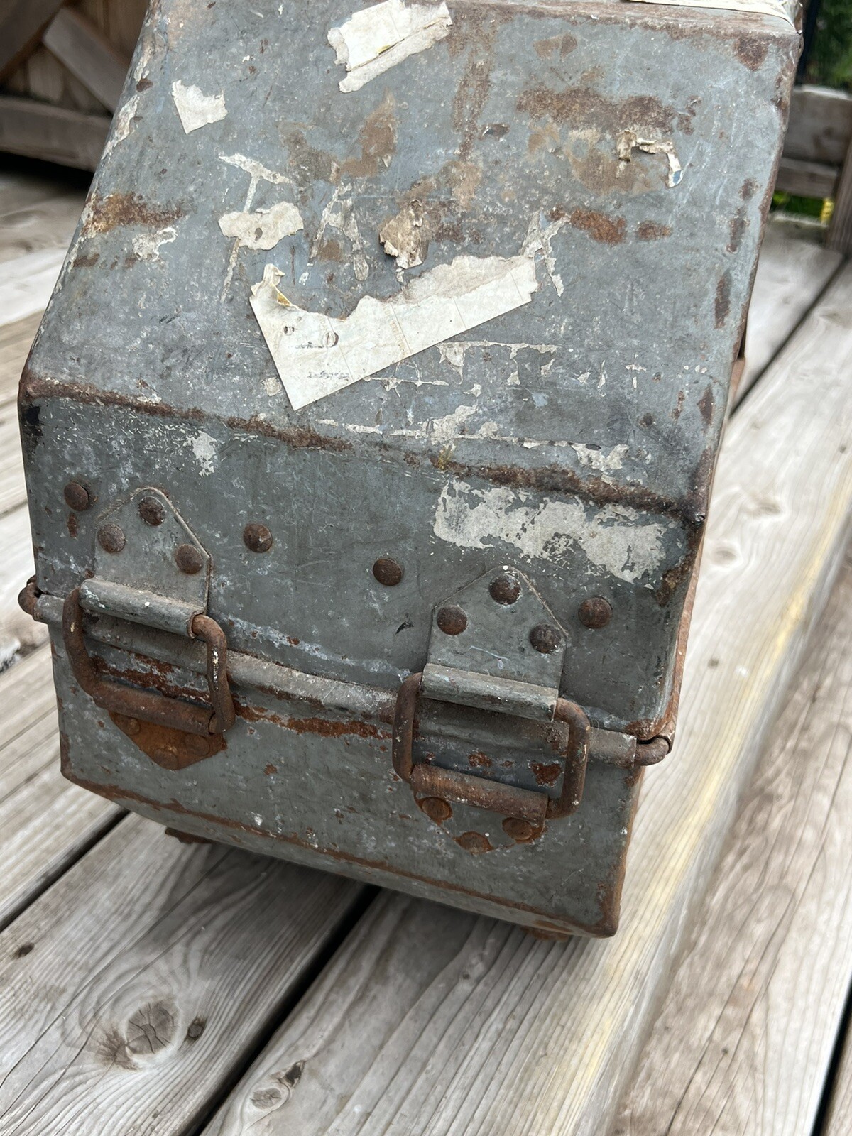 Goldberg Bros MGM Film Canister Reels Carrying Case Vintage 35mm 15″ Decor