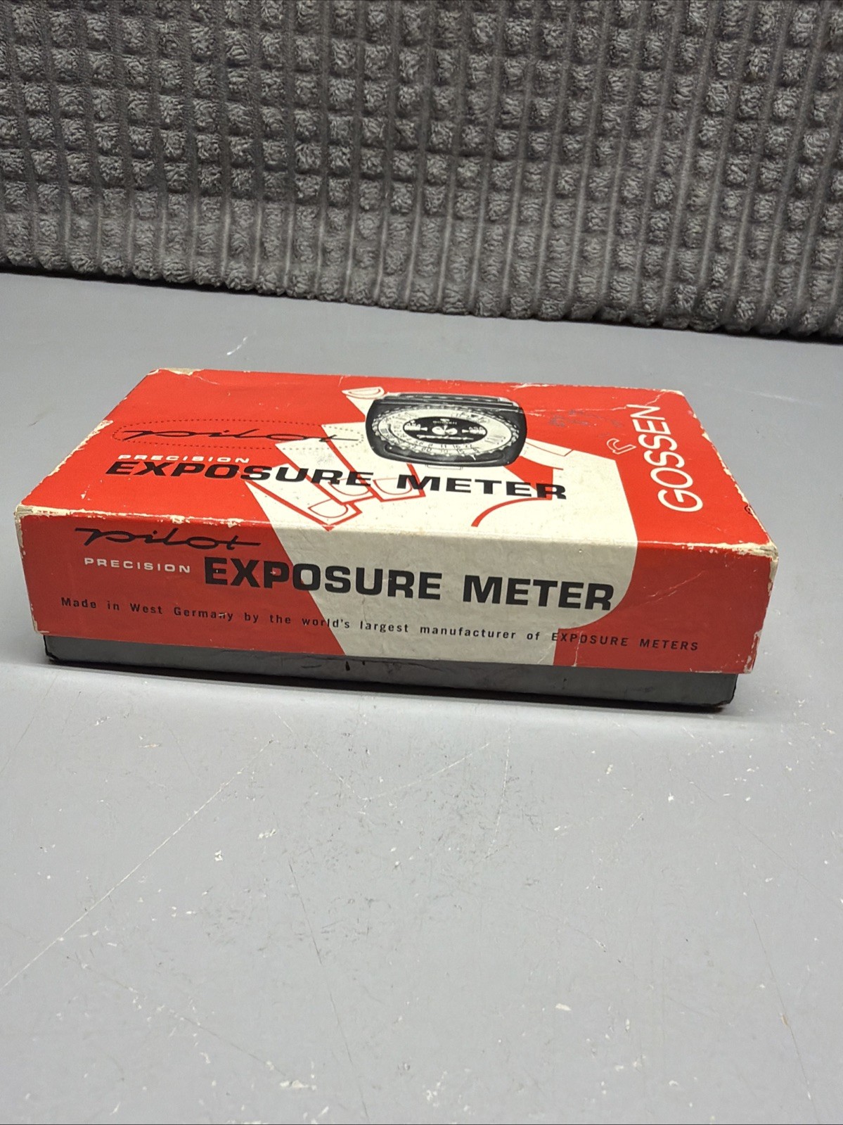 Gossen Pilot Precision Exposure Meter with Box Case & Manual