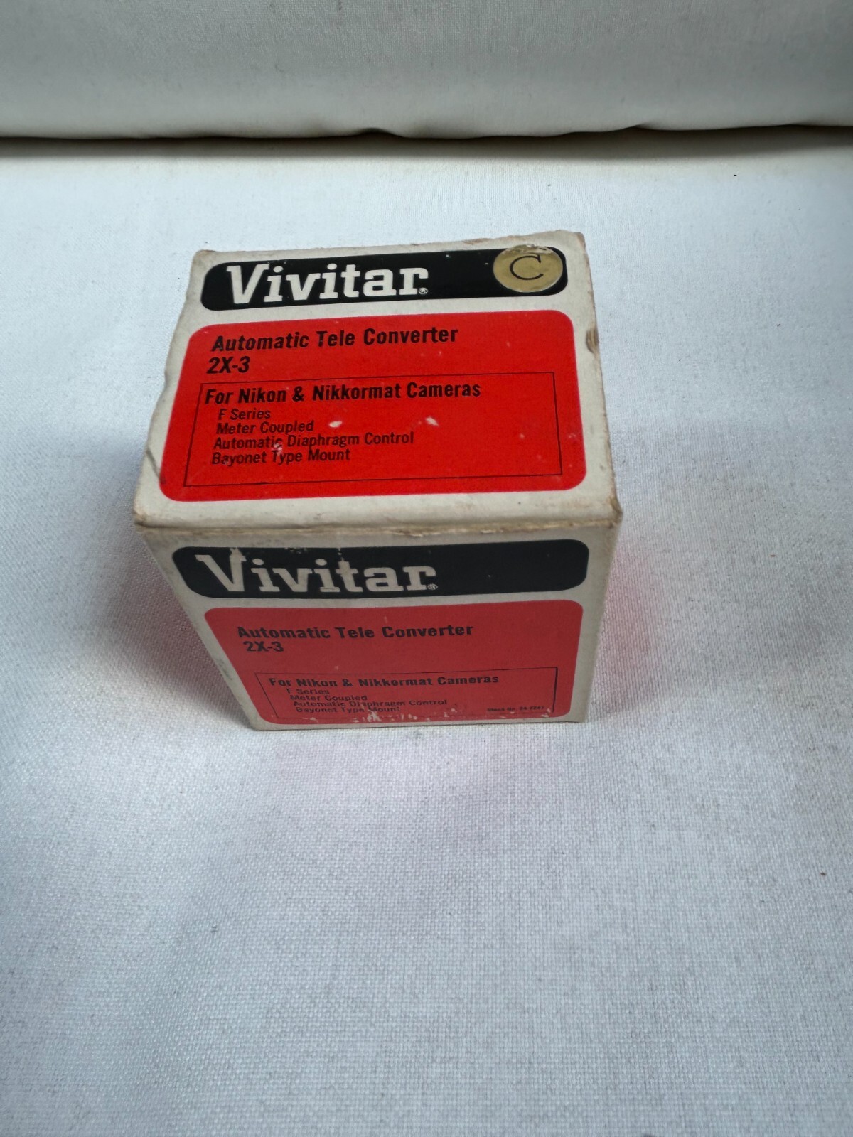 Vivitar Automatic Tele Converter 2X-3 Japan NM WITH CASE AND ORIGINAL BOX