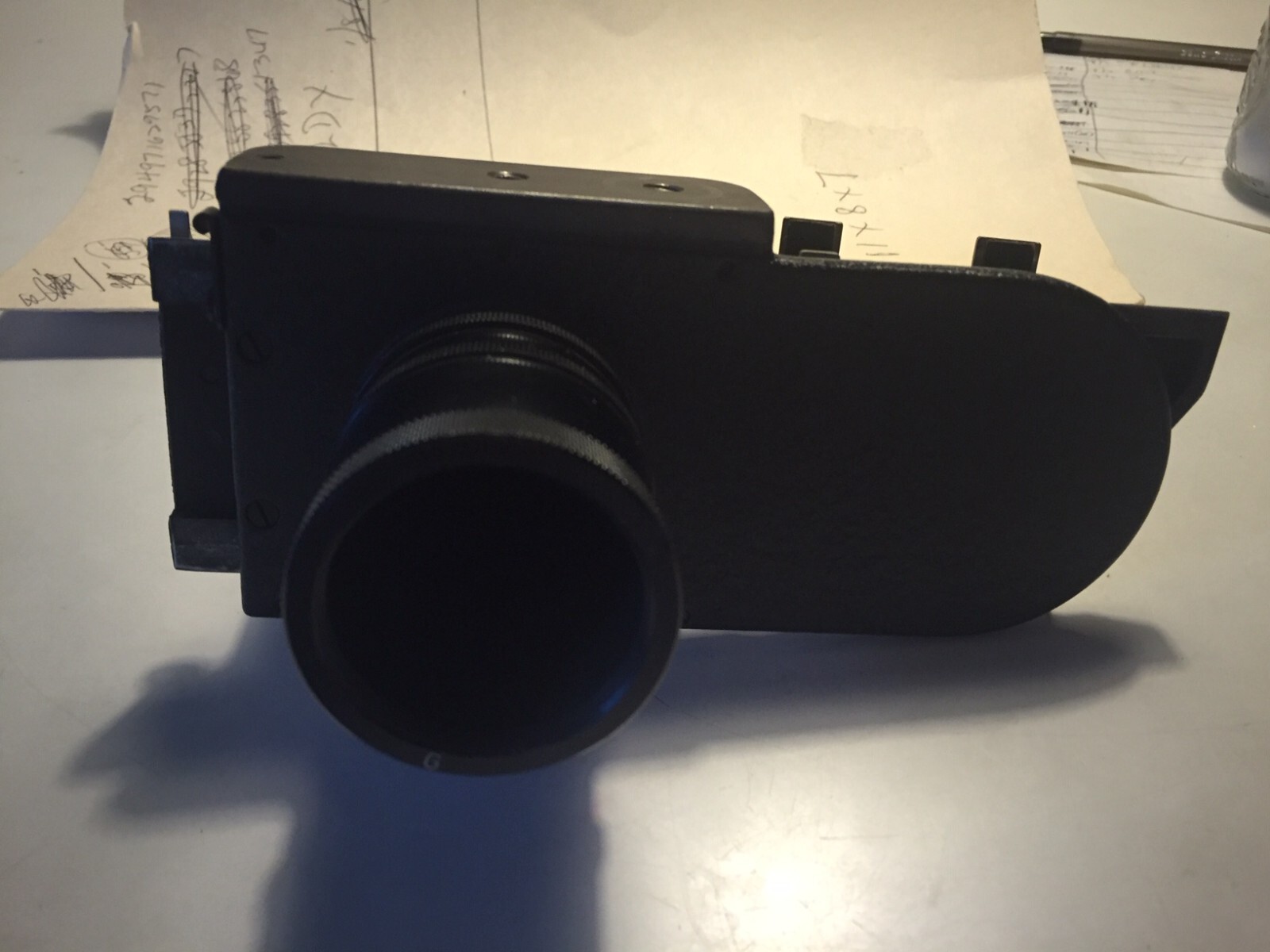LEITZ LEICA FOCUSING STAGE DEVICE(FULDY) FOR THE SCREW MOUNT CAMERAS w/ACCESS.