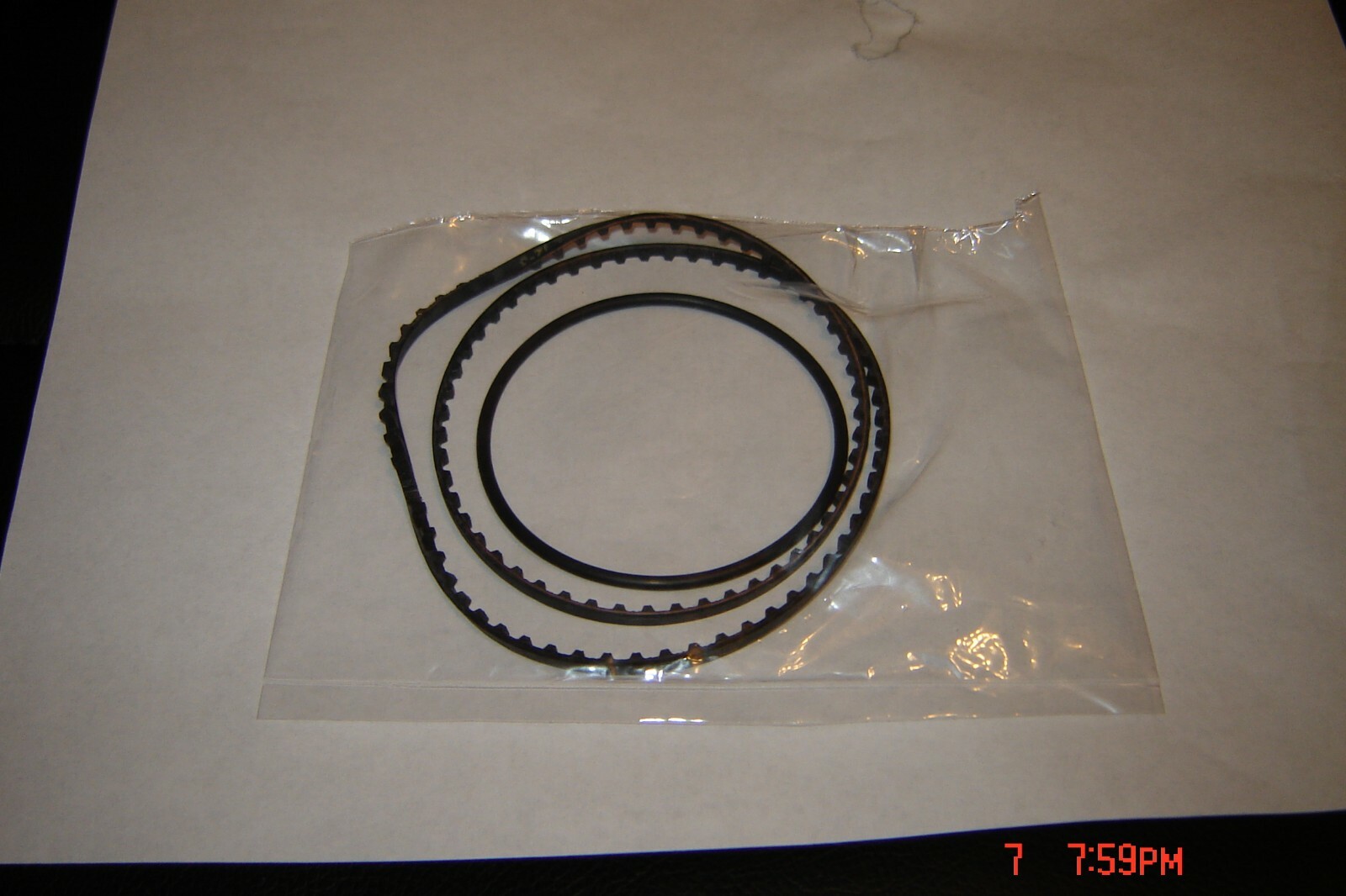 Super 8,Elmo K-110SM,K-120SM,Projector Belts, 2 Belt Set, Sync Belt & Motor Belt