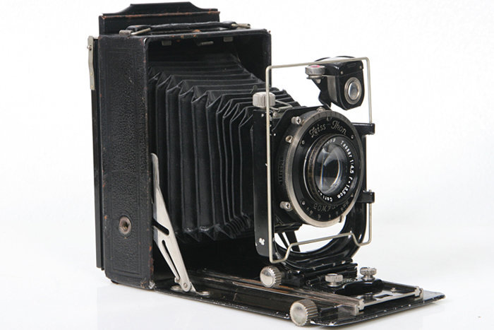 Zeiss Maximar 207/7 Folding 9×12 Plate Camera w/ Tessar 135mm f4.5 Lens
